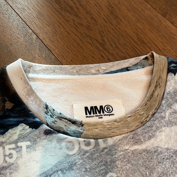 🔹MM6 MAISON MARGIELA
     Printed Sweatshirt - Picture 3 of 8